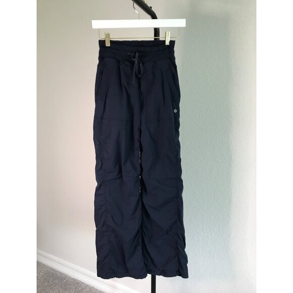Lulu Lemon Dance Studio Pants | Size 2 Reg | Navy - Picture 1 of 3